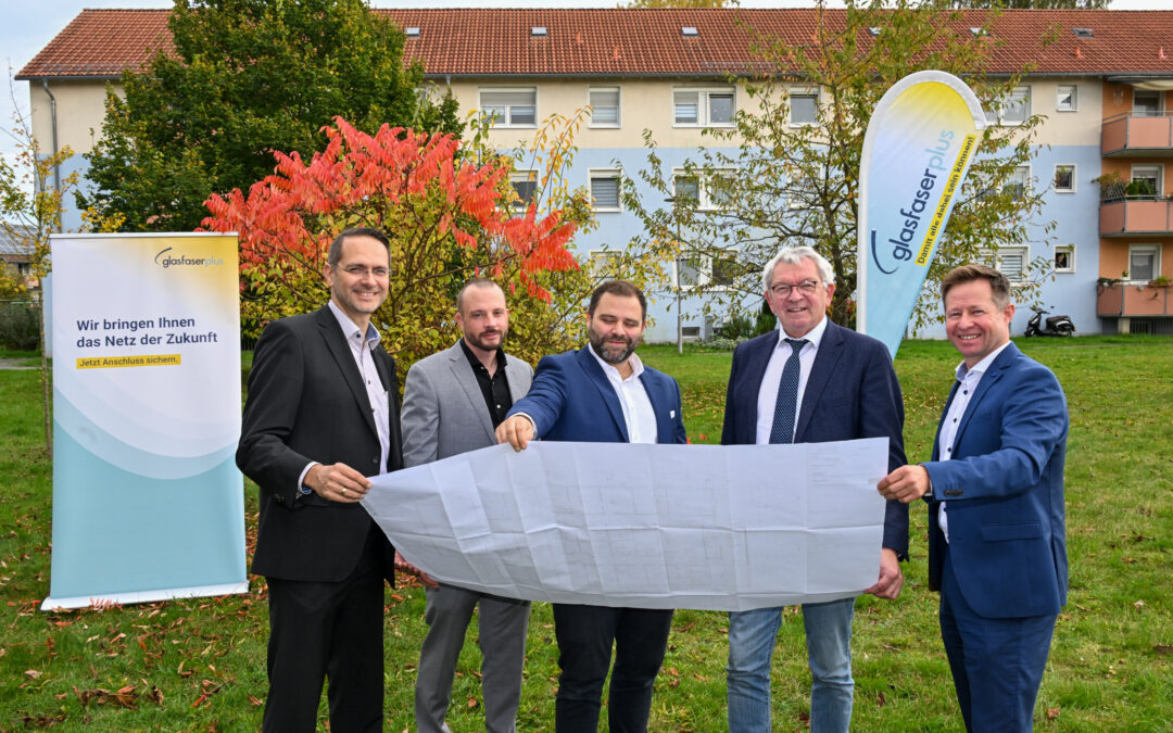 Pressemitteilung „GEWOBAU-Bamberg eG bringt Glasfaser-Internet nach Lichteneiche“